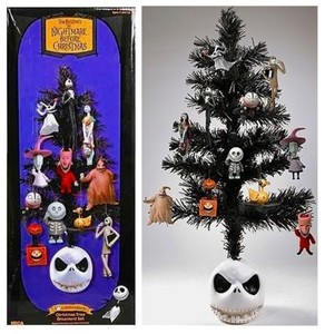 Details about NIGHTMARE BEFORE CHRISTMAS HOLIDAY TREE & ORNAMENTS 2003