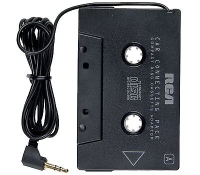 RCA Best Car Auto Deck Cassette Tape Music Adapter for iPod MP3 iPhone Laptop CD