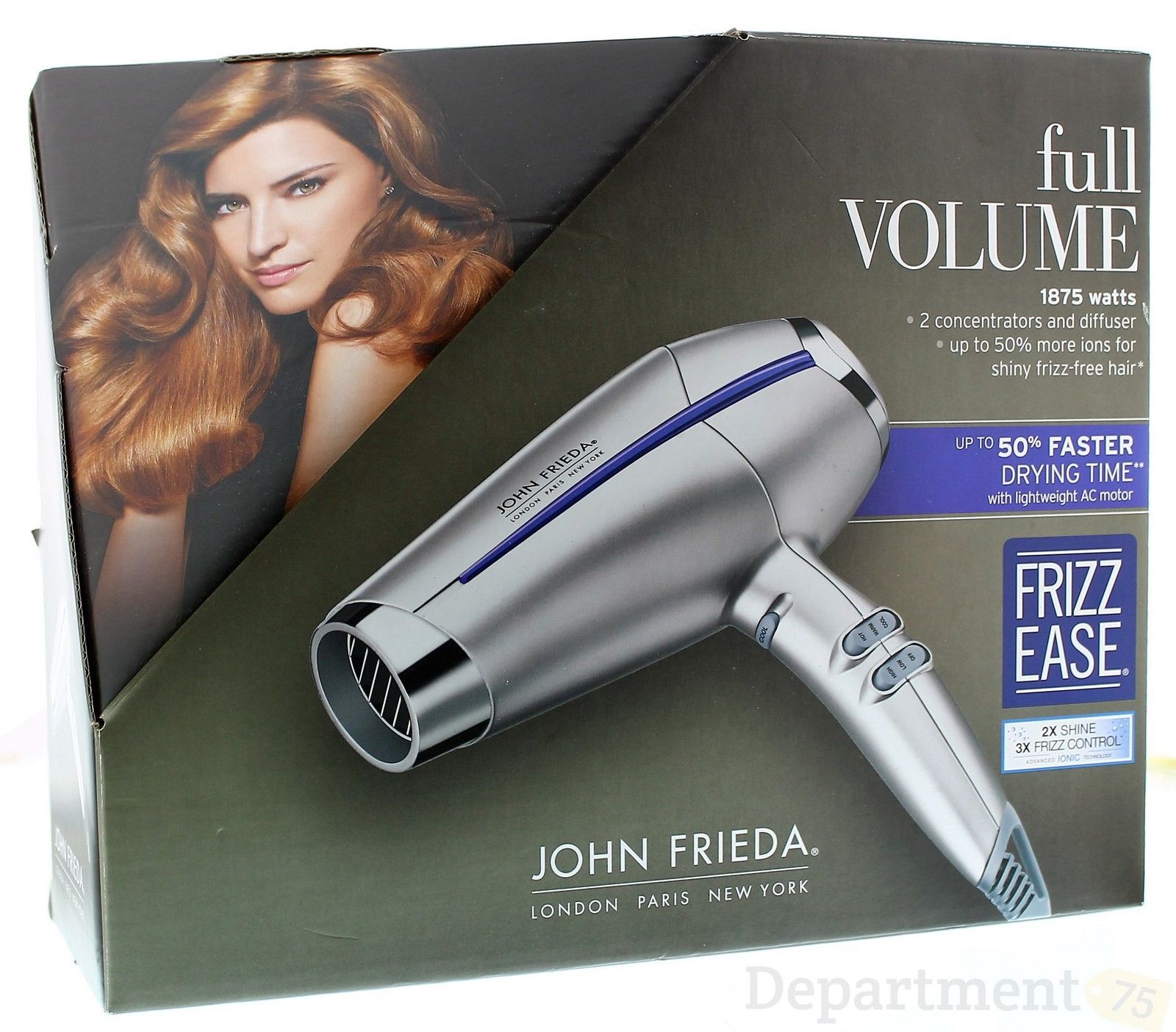 John Frieda Full Volume Hair Dryer New In Box