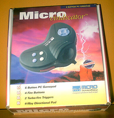 Classic Micro Vindicator 6-Button PC Gamepad - Free Shipping!