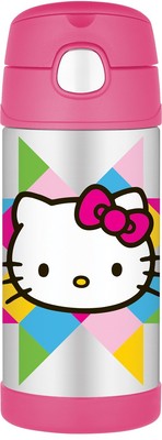 Hello Kitty Thermos Stainless Kids Insulated 12oz ...