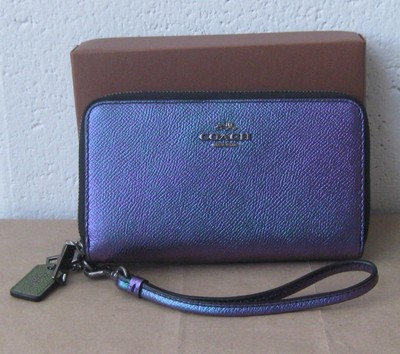 coach wallets hologram