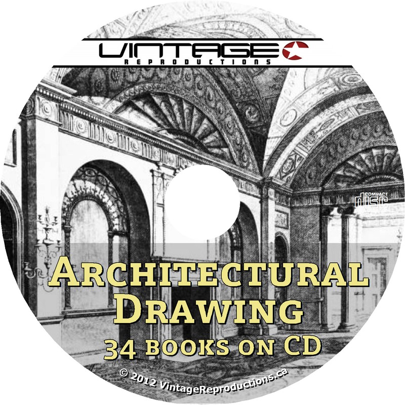 Vintage Architectural Drawings | eBay