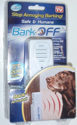 AS SEEN ON TV Bark Off Ultrasonic ...