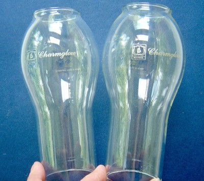 2 Charmglow Outdoor Gas Light Glass Chimney ...