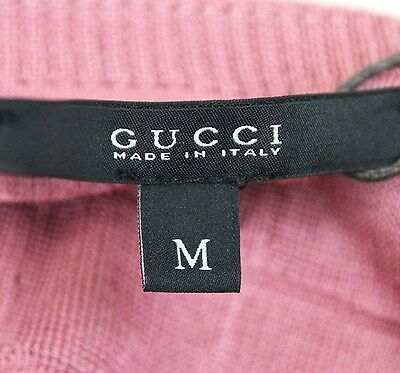 Pre-owned Gucci $995 Authentic  Tank Top Crocodile Print W/logo,pink, 310409 X6307 5771