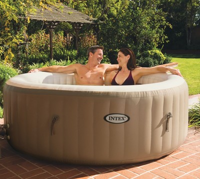 Intex Purespa 4 Person Inflatable Bubble Spa ...