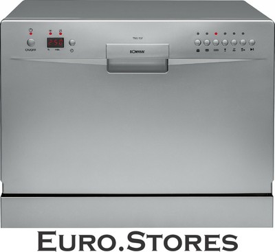 ... Table Top Dishwasher 6 Programmes Silver 1280W LED Genuine NEW eBay