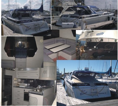 1987 Chris Craft Amerosport 412 w/ twin CAT Diesels and Arneson Surface Drives