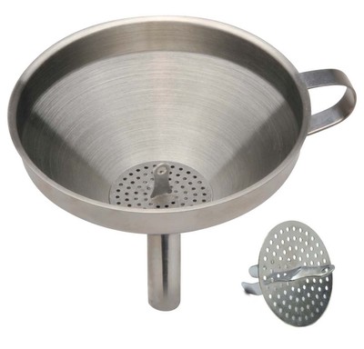Norpro 245 Funnel With Strainer 18/10 Stainless ...