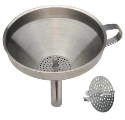 Norpro 245 Funnel With Strainer 18/10 Stainless ...