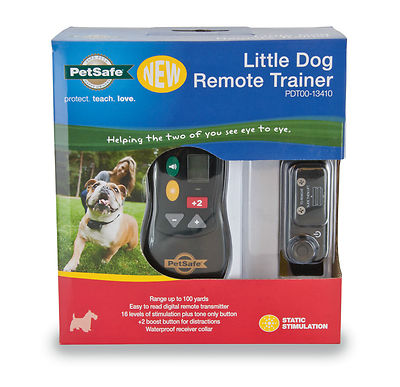 PDT00-13410 PetSafe Little Dog Remote Trainer 100 ...