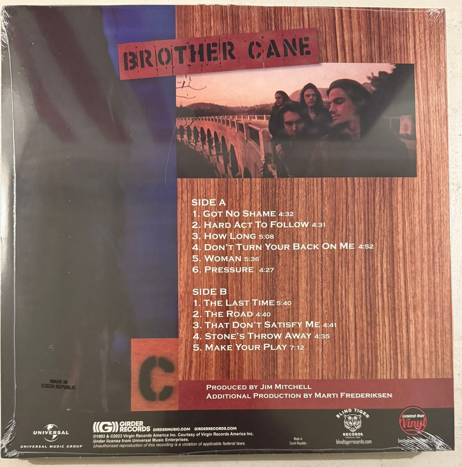 BROTHER CANE  BROTHER CANE - 30TH ANNIV ED WEBSTORE EXCLUSIVE VINYL LP NEW A15