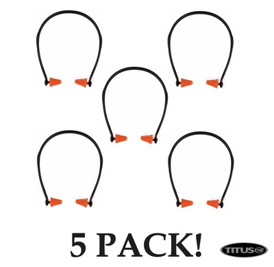 5 PACK TITUS EAR PLUGS NECK BAND ...