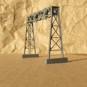  Built Signal Bridge by Model Power N Scale Mayhayred Trains | eBay