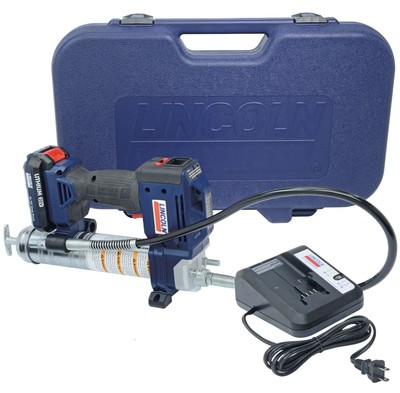 LINCOLN #1882: 20v Li-Ion Cordless Rechargeable Grease ...