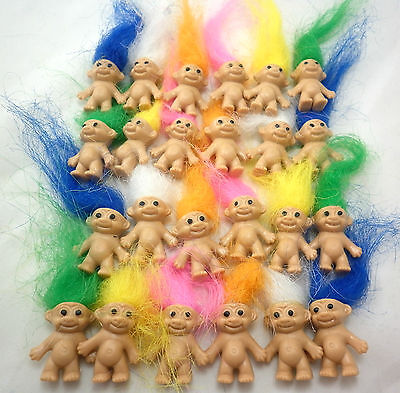 Mini Trolls Available in 6, 12, 18, 24 Mixed Colours Buy More Save More!!