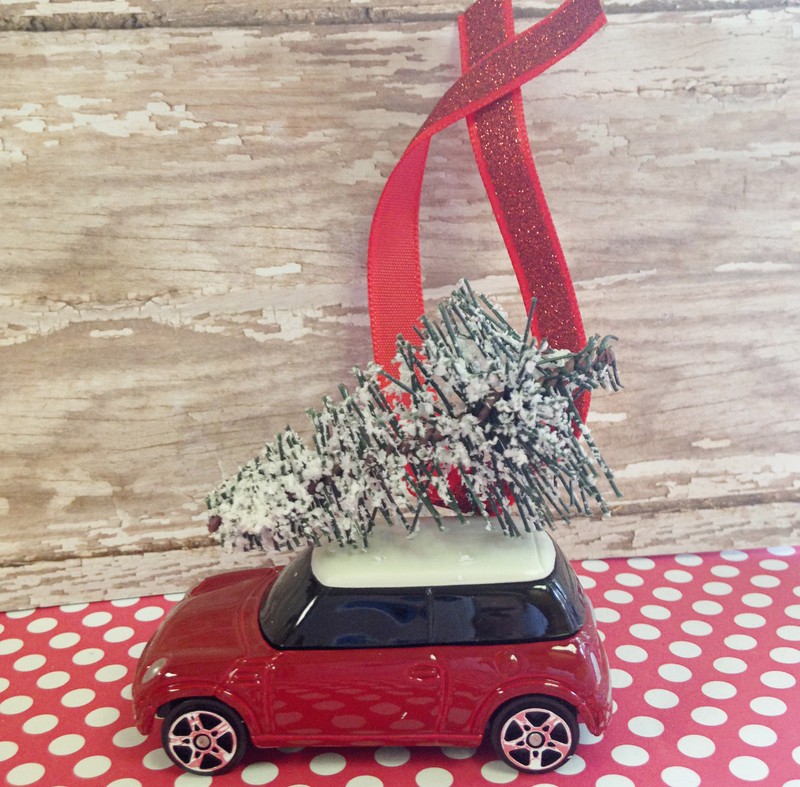 DIY Christmas Ornaments Tree Toting Car Ornament eBay