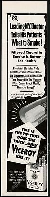 1953 Viceroy cigarettes Health Guard Filter Better For Your Health print (Best Cigarettes For Your Health)