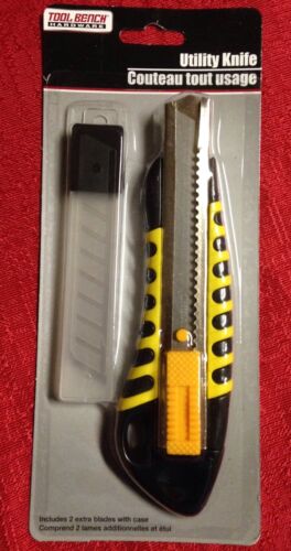 Box Utility Cutter Knife 3 Blades And ...