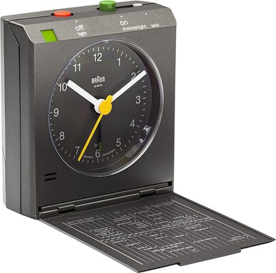 EAN 5013348611390 product image for Braun Motion Activated Travel Alarm Clock - Grey Bnc005gygy | upcitemdb.com
