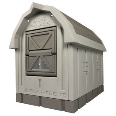 Heated Insulated Large Dog House Deluxe Dog ...