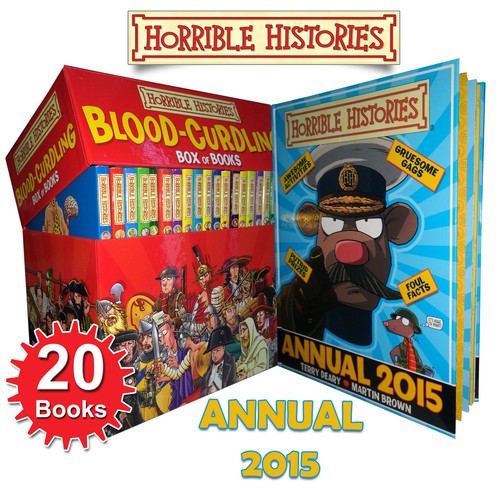 Horrible-Histories-20-Books-Box-and-2015-Annual-Collection-Set-Children-History