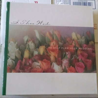 NEW Dillard's Hard Binder Wedding Planner Organizer