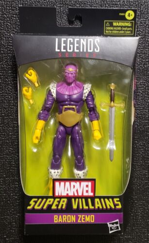 BARON ZEMO  Marvel Legends Series 6" Figure  Super Villains  Walgreens Exclusive