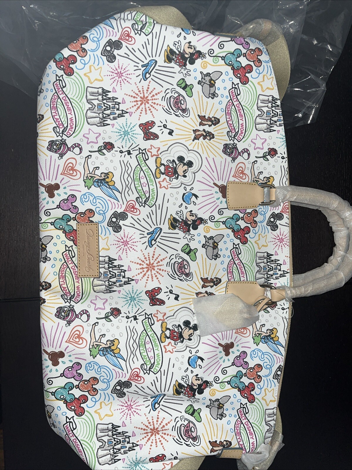 Yahoo!オークション Disney Parks Dooney & Bourke Sketch Weekender...