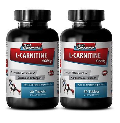 Best Fat Burner - L-Carnitine 500mg - Amino Acid for Good Health Pills 2 (Best Amino Acid Pills)