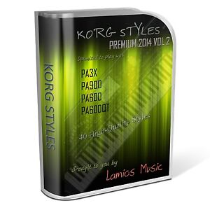Korg Styles Premium 2014 Vol. 2 for Korg PA600, PA600QT