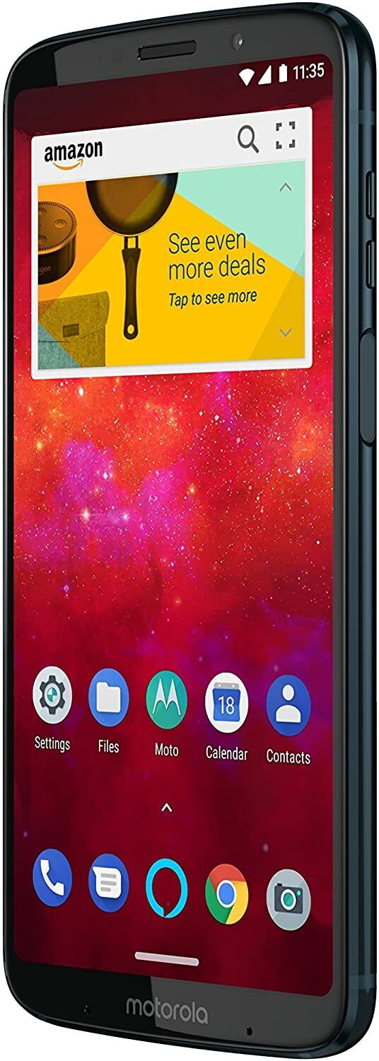 Motorola Moto Z3 Play XT1929-4 64GB 4G LTE GSM Unlocked Ceramic Black