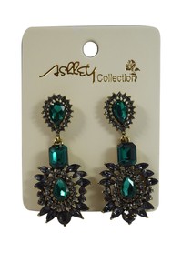 chandelier Stones Crystal Chandelier the Vintage  omaha Sparkling Cocktail vintage Earrings