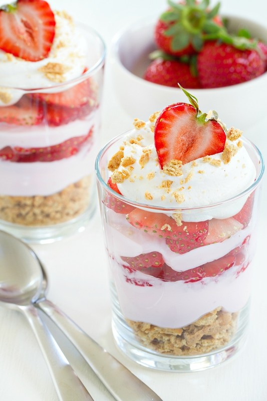 Strawberry Cheesecake Yogurt Parfaits eBay