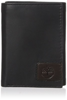 UPC 684835199100 product image for Timberland Mens Cloudy Logo Tab Trifold, Black, One Size | upcitemdb.com