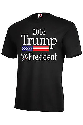 TRUMP For President 2016 T-SHIRT Republican BEST Assorted Colors Sizes