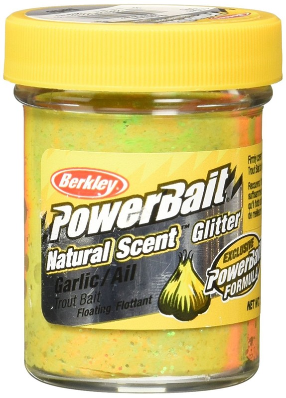powerbait natural glitter trout bait