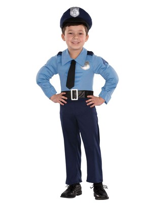 UPC 052289420130 product image for Infant Boys Policeman Muscle Costume Police Officer Uniform 12-18 Months | upcitemdb.com