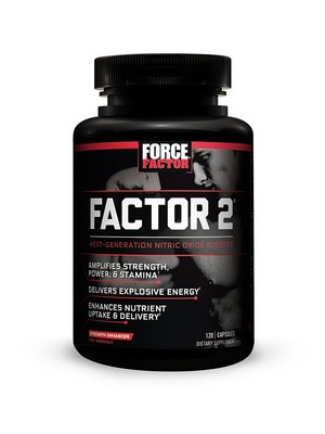 UPC 852496002842 product image for Force Factor Factor 2 120 Caps - Pre Workout | upcitemdb.com