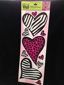 Cheetah Print Heart Wall Sticker