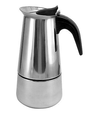 Stainless Steel Stovetop Espresso Coffee Maker 6 ...
