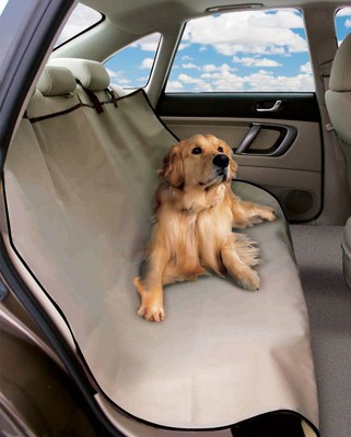 Dog Seat Cover Pet Cat Waterproof Rear ...