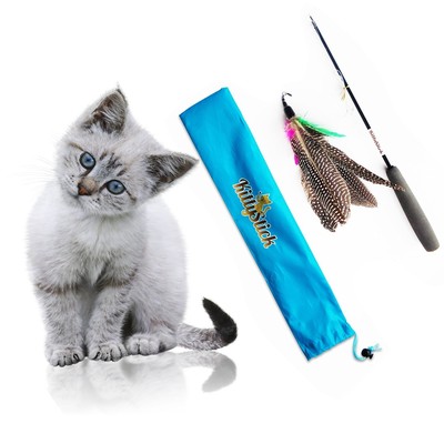 Pet Kitten / Cat Charmer Bird Feather ...