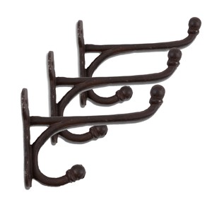  Cast Iron Coat Key Tool Hooks for Home Garden Wall Shed Storage eBay