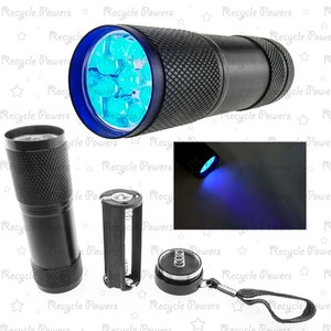 LED-UV-Ultra-Violet-Blacklight-Flashlight-Hunting-ID-Check-Bed-Bugs ...