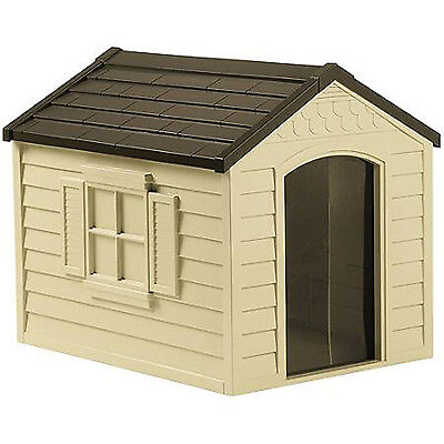 Deluxe Dog House Large Outdoor All Weather ...
