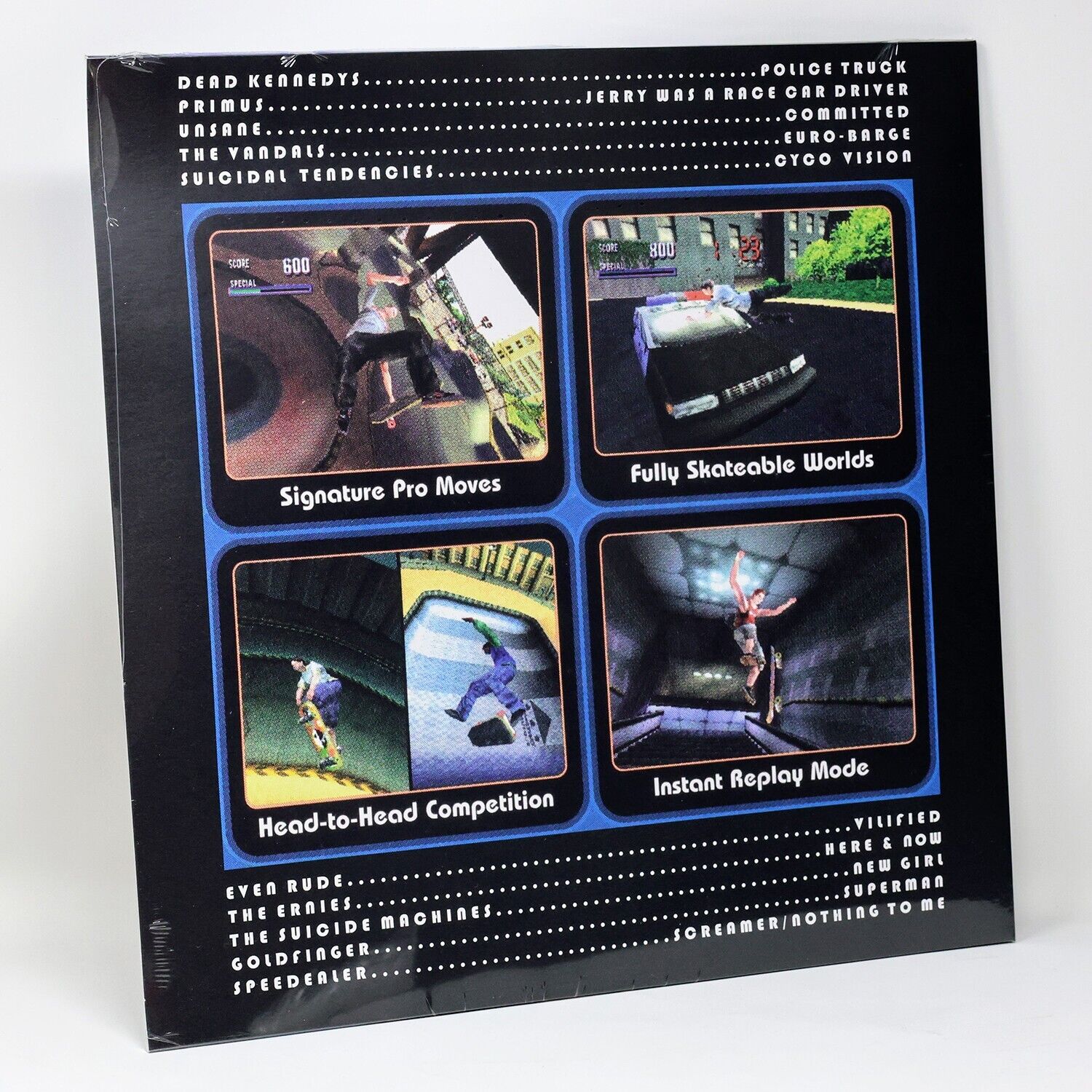 Tony Hawk's Pro Skater 1 THPS1 Vinyl Record Soundtrack LP Gold VGM OST