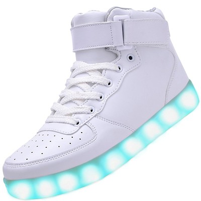 UPC 735810020978 product image for Odema Women Men High Top Usb Charging Led Sport Shoes Flashing Sneakers | upcitemdb.com