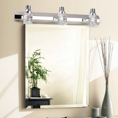 Modern Crystal Mirror Bathroom Vanity Light 6W ...